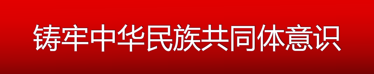 铸牢中华民族共同体意识